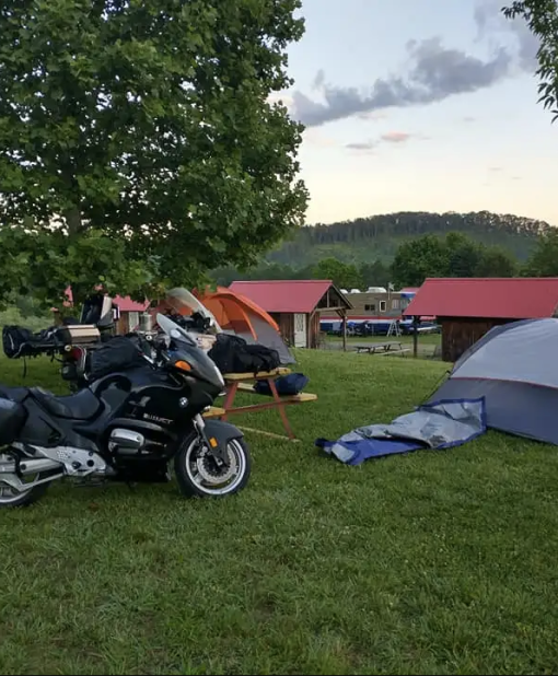 Bikes on Campground